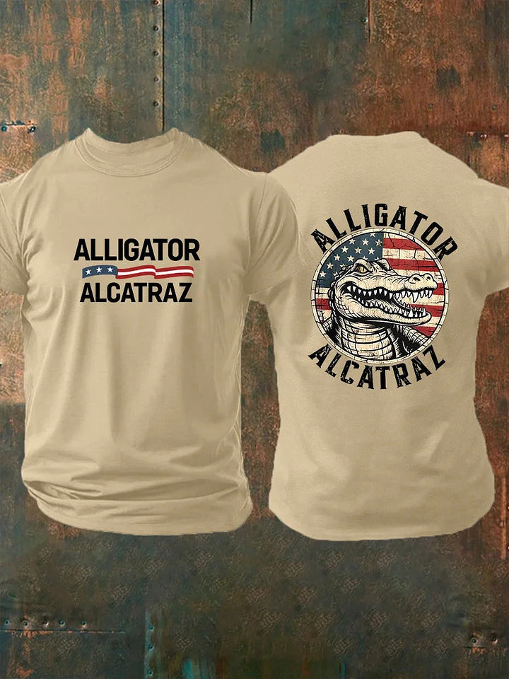 Alligator Alcatraz Funny Florida Everglades T-shirt