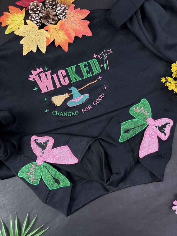 Wicked Embroidery Sweatshirt