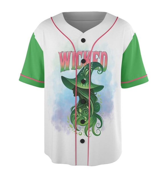 Wicked Movie Baseball Jersey, Wicked Musical Gift