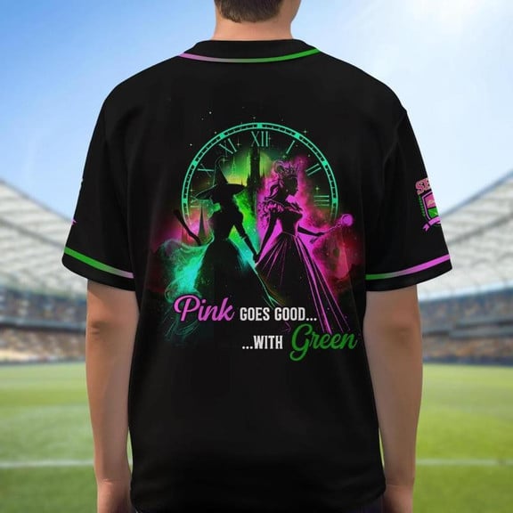 Wicked Movie Baseball Jersey, Wicked Musical Gift