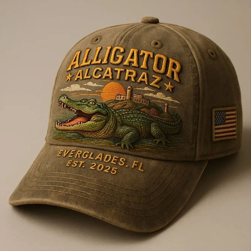 Alligator Alcatraz Everglades Collection Cap