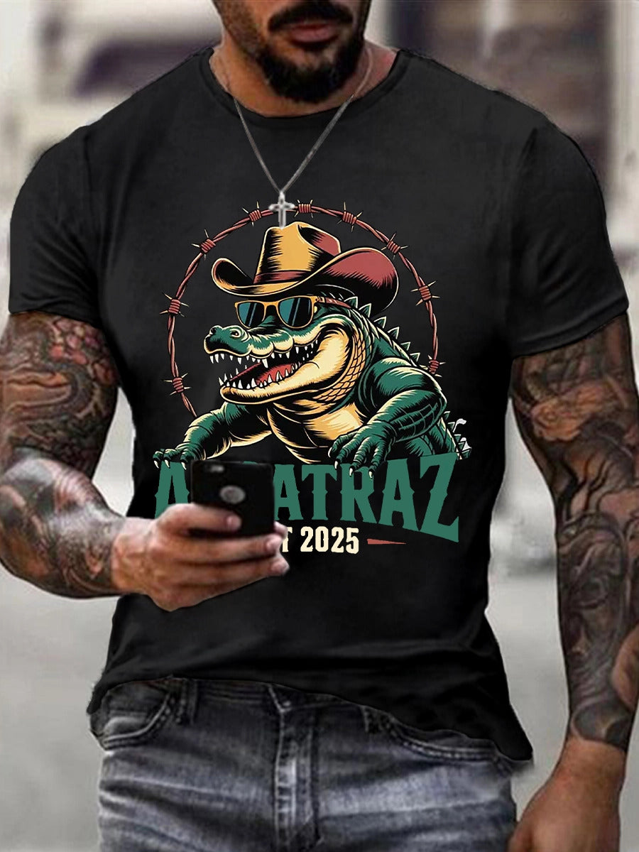 Alligator Alcatraz Funny Florida Everglades T-shirt