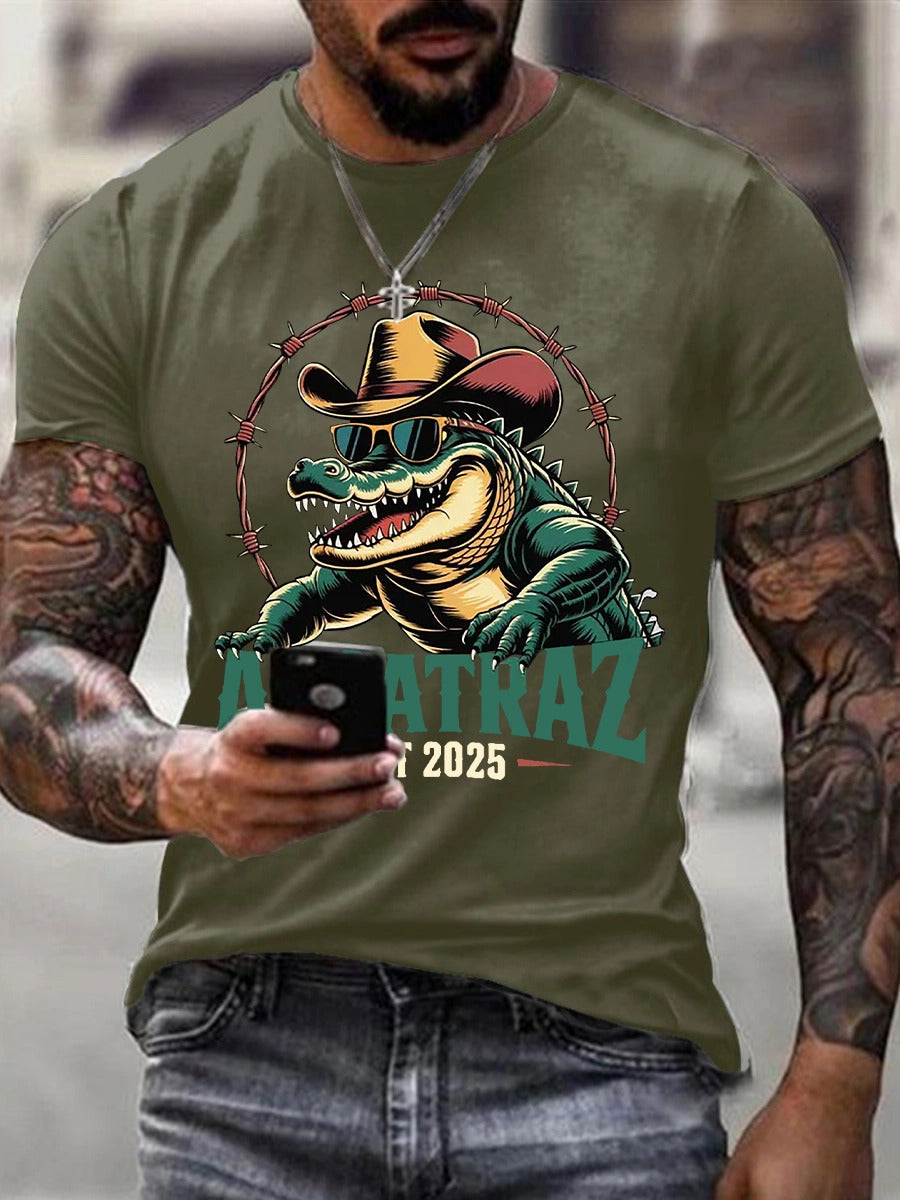 Alligator Alcatraz Funny Florida Everglades T-shirt