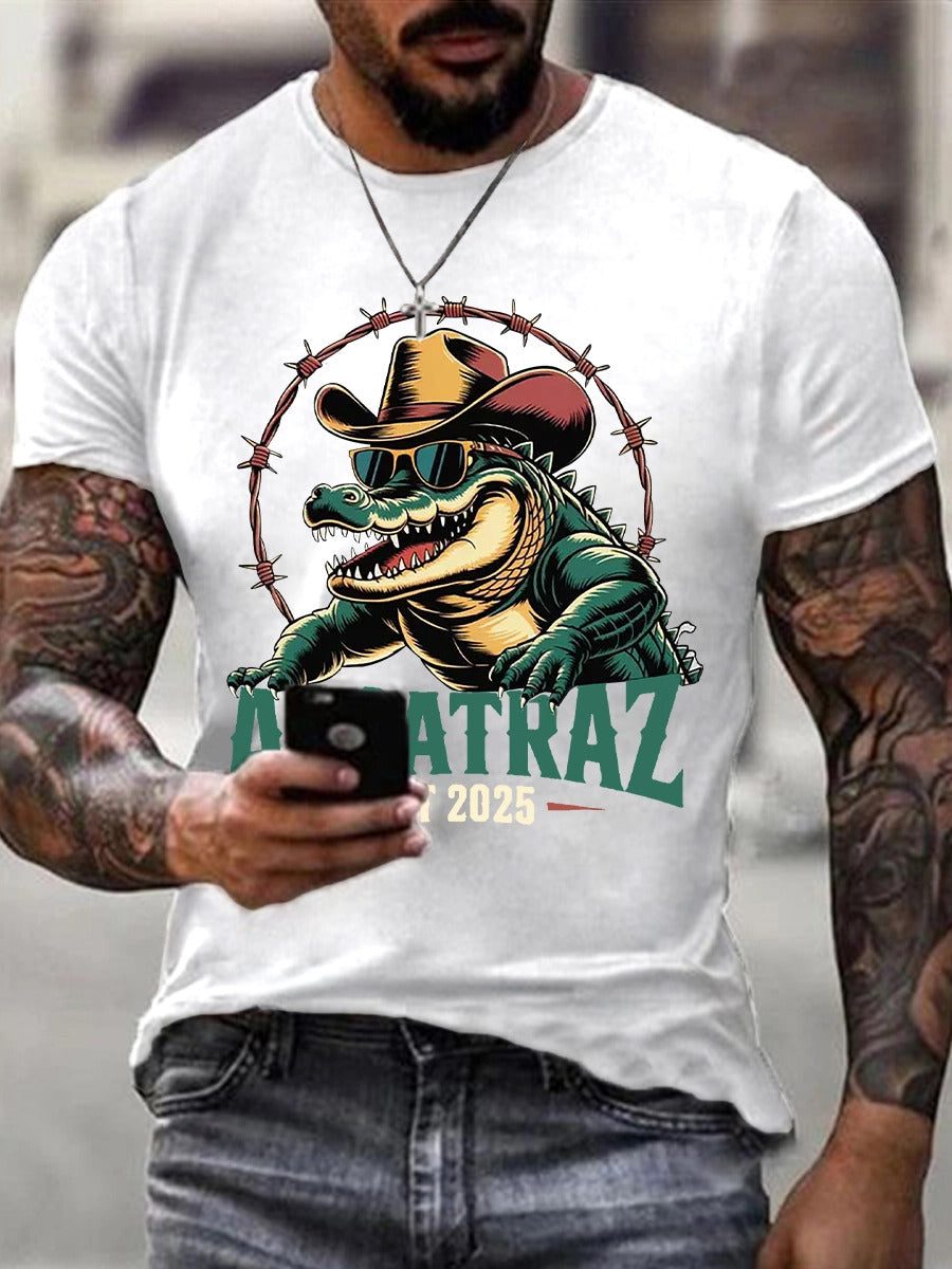 Alligator Alcatraz Funny Florida Everglades T-shirt