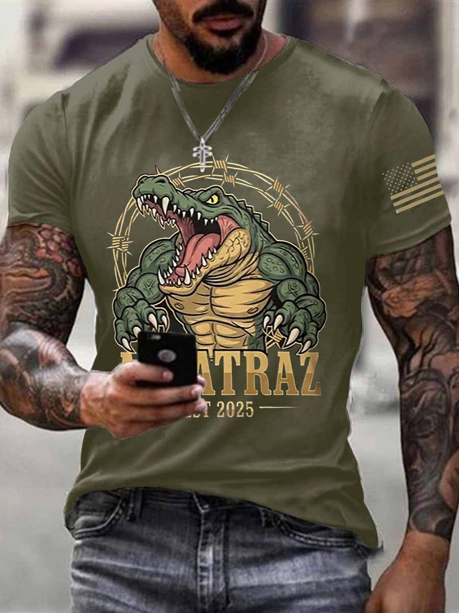 Alligator Alcatraz Funny Florida Everglades T-shirt