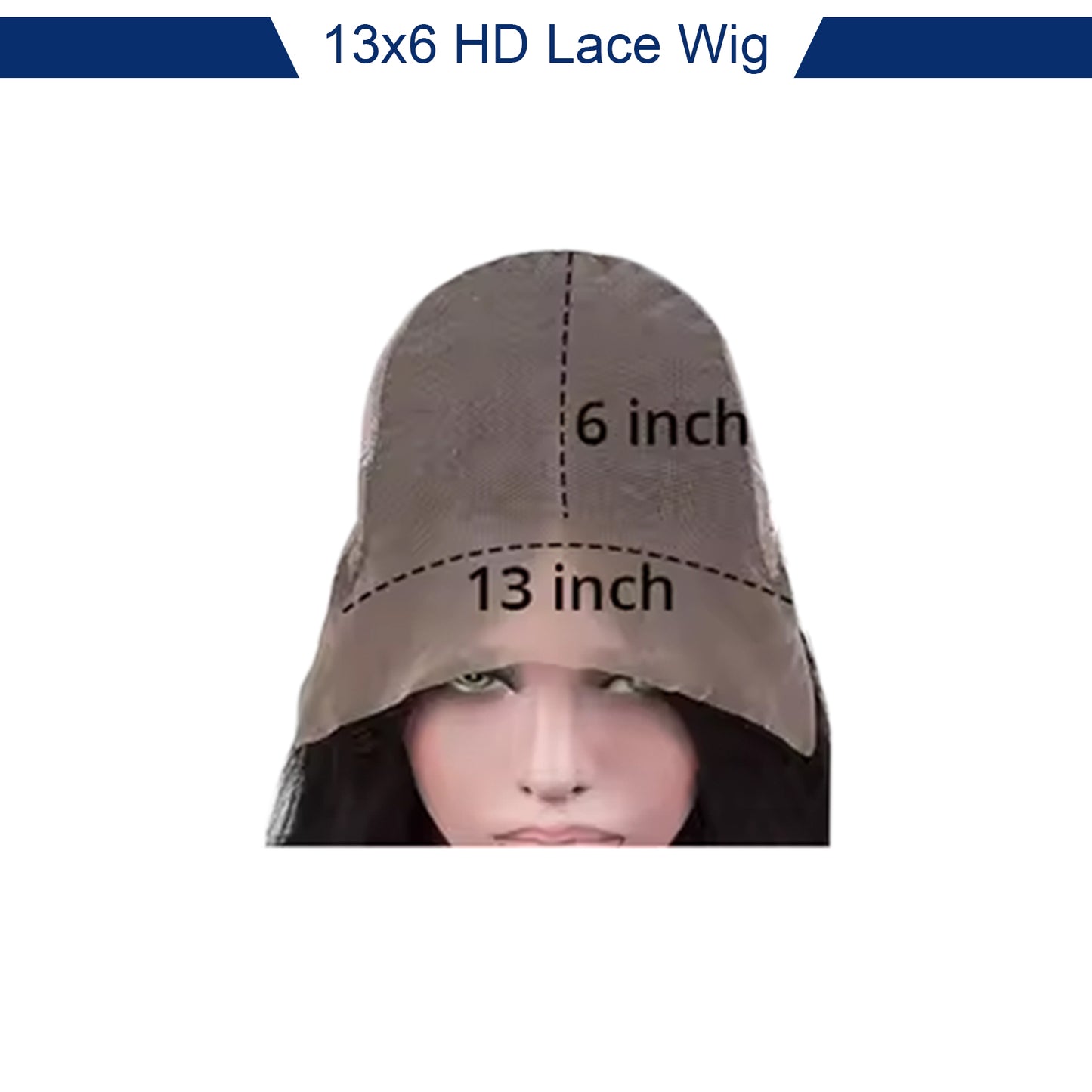 Gadgetste® Skinlike HD Lace Wig – 100% Virgin Human Hair, Pre-Plucked Glueless Body Wave Wig