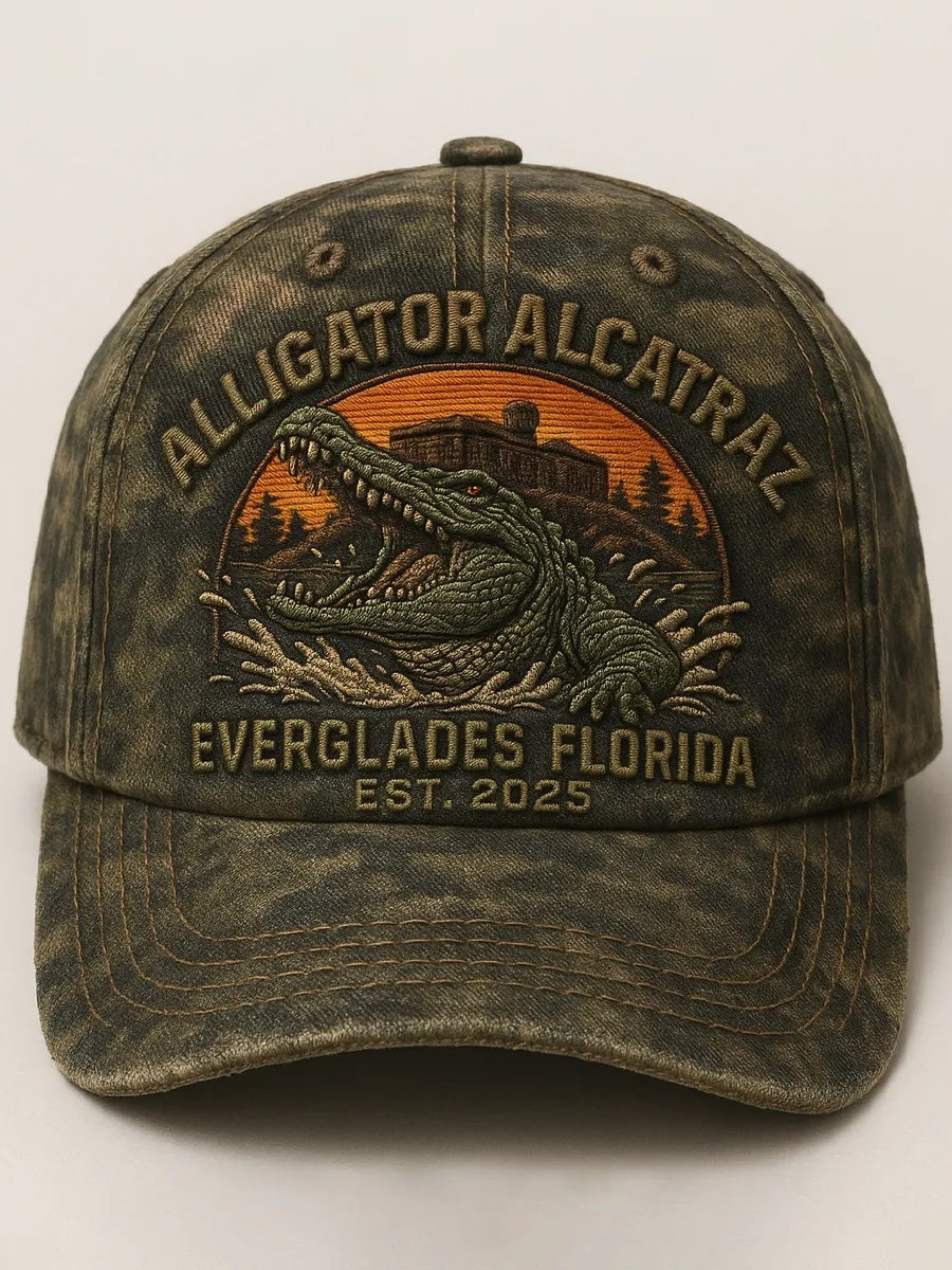 Alligator Alcatraz Everglades Collection Cap