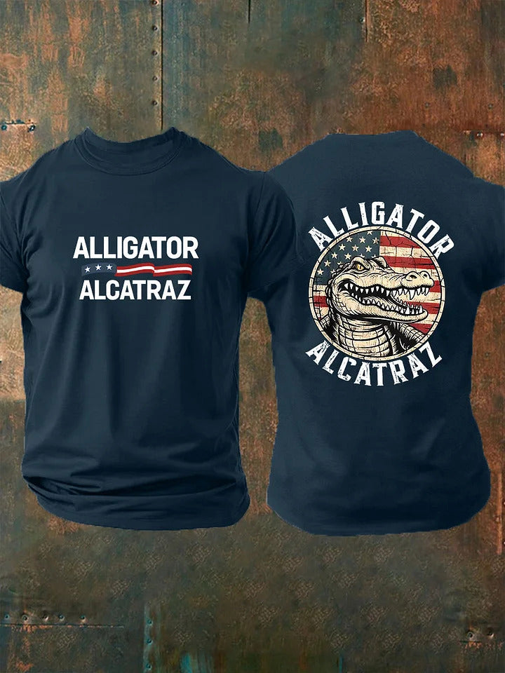 Alligator Alcatraz Funny Florida Everglades T-shirt