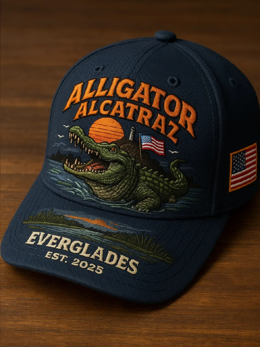 Alligator Alcatraz Everglades Collection Cap