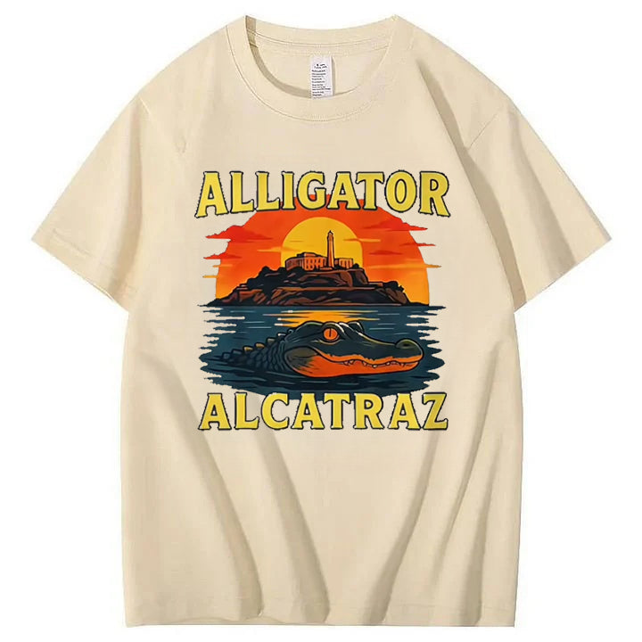 Alligator Alcatraz Tee – Funny Everglades Parody Shirt