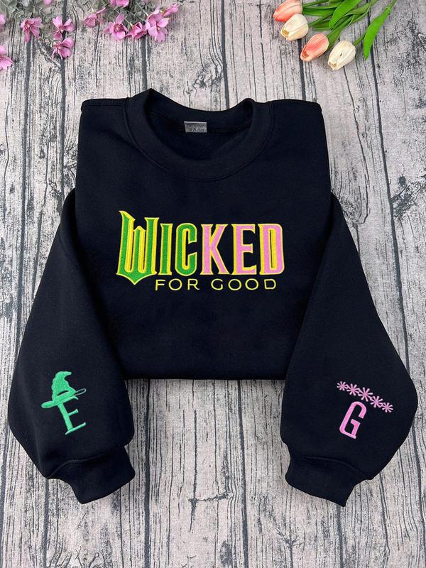 Wicked Embroidery Sweatshirt
