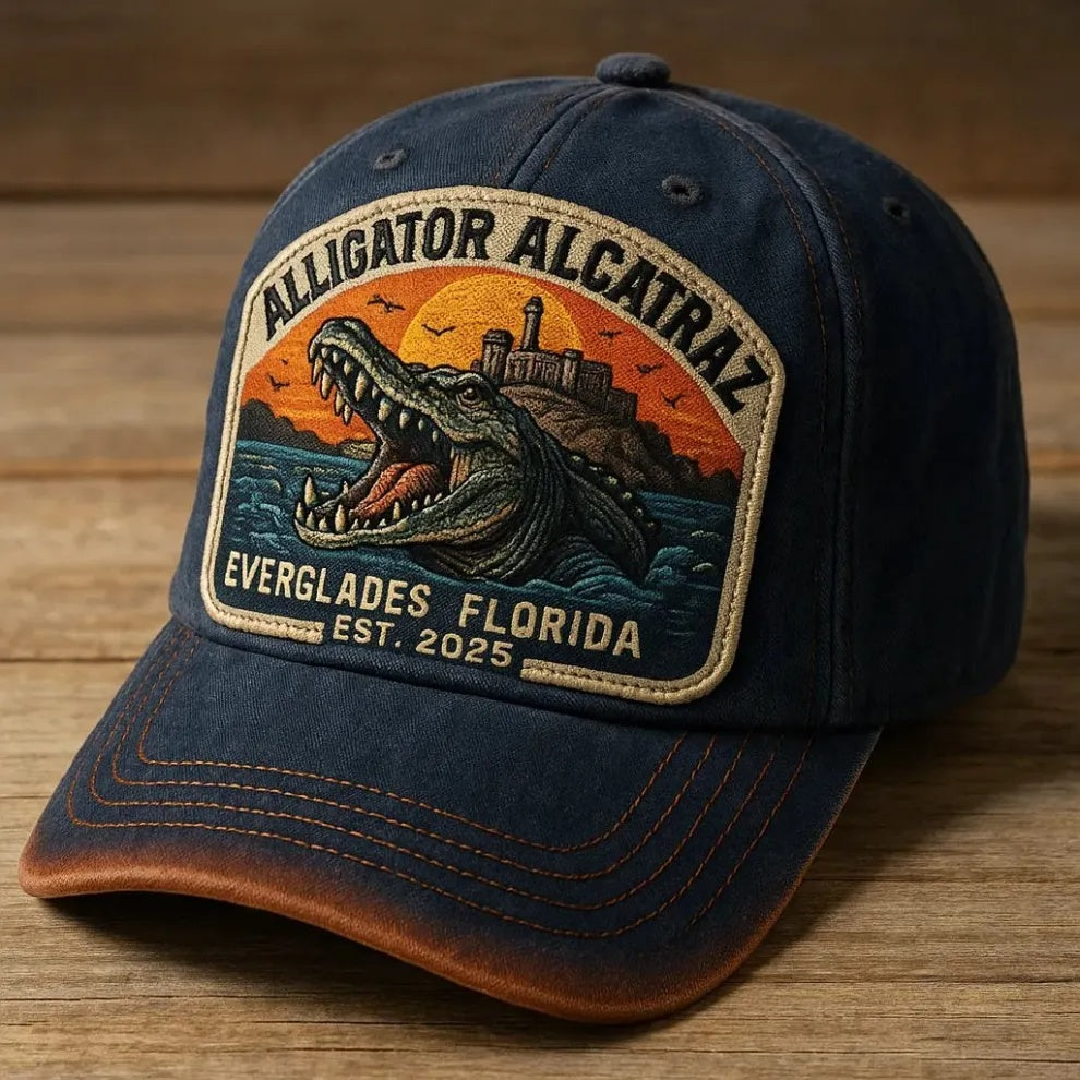 Alligator Alcatraz Everglades Collection Cap