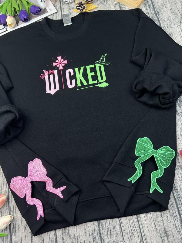 Wicked Embroidery Sweatshirt