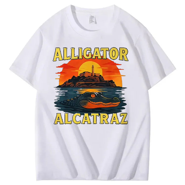 Alligator Alcatraz Tee – Funny Everglades Parody Shirt