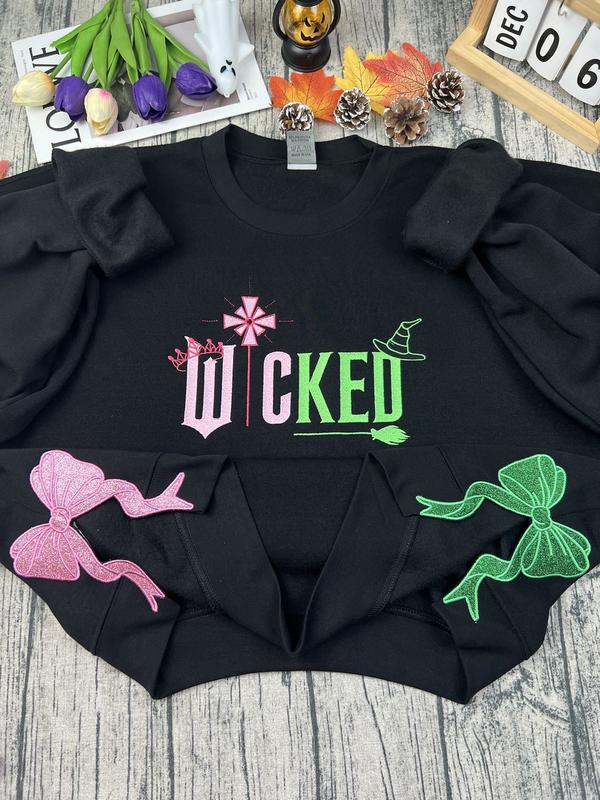 Wicked Embroidery Sweatshirt