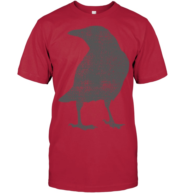 Crow Blackbird Raven Bird Vintage T Shirt