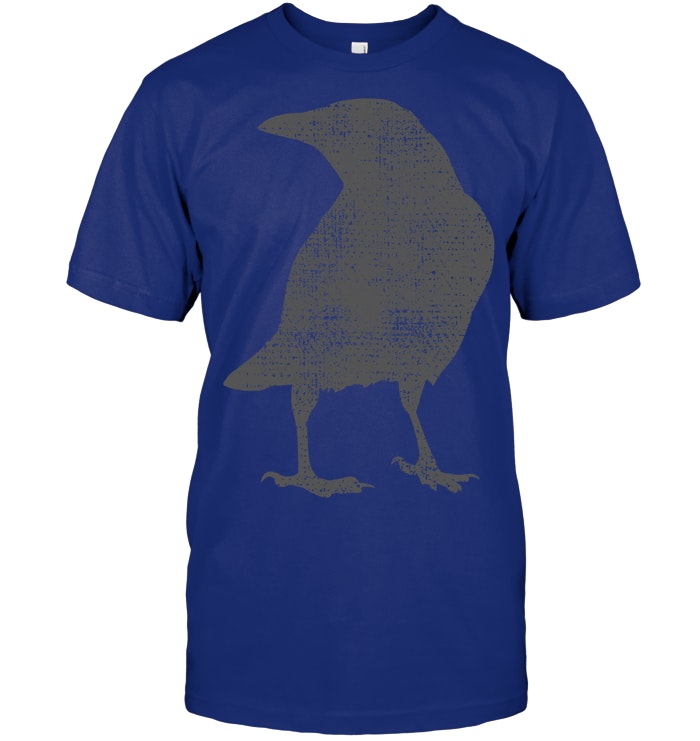 Crow Blackbird Raven Bird Vintage T Shirt