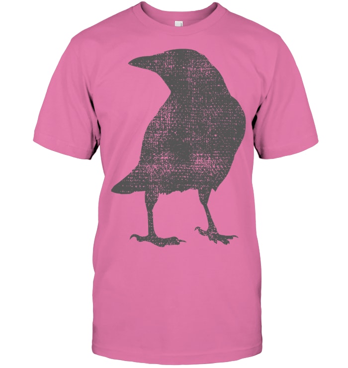 Crow Blackbird Raven Bird Vintage T Shirt