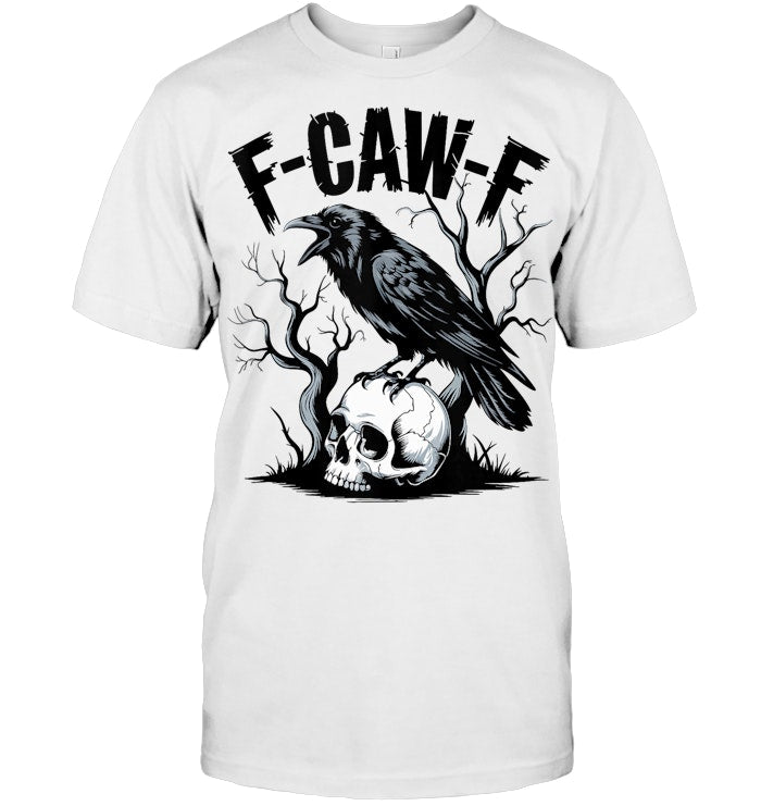 Black Crow, F Caw F Funny Black Bird Tank Top
