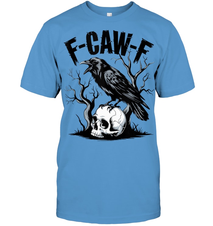 Black Crow, F Caw F Funny Black Bird Tank Top