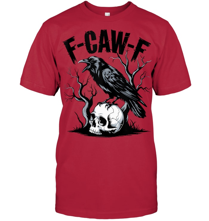 Black Crow, F Caw F Funny Black Bird Tank Top