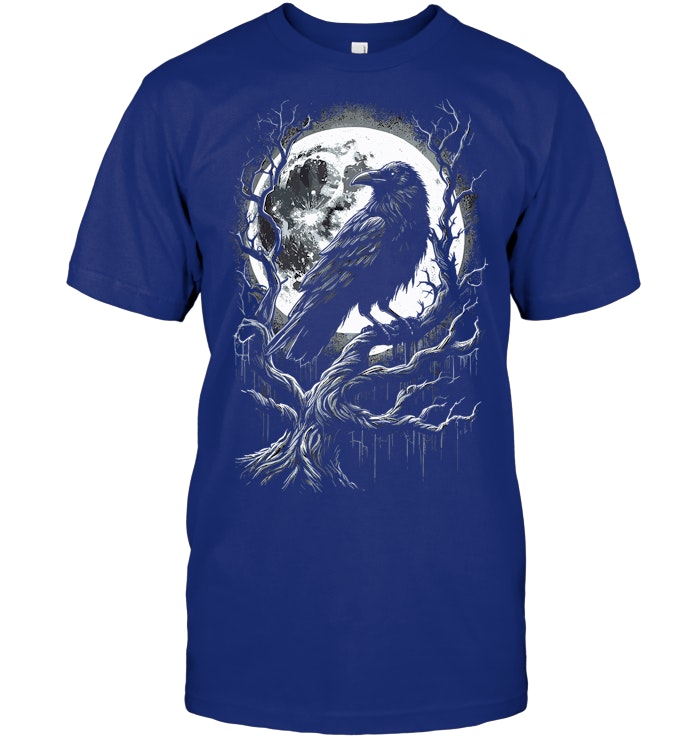Black Crow Raven Bird T Shirt