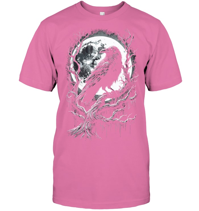 Black Crow Raven Bird T Shirt