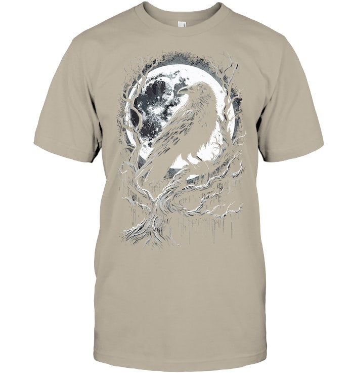 Black Crow Raven Bird T Shirt