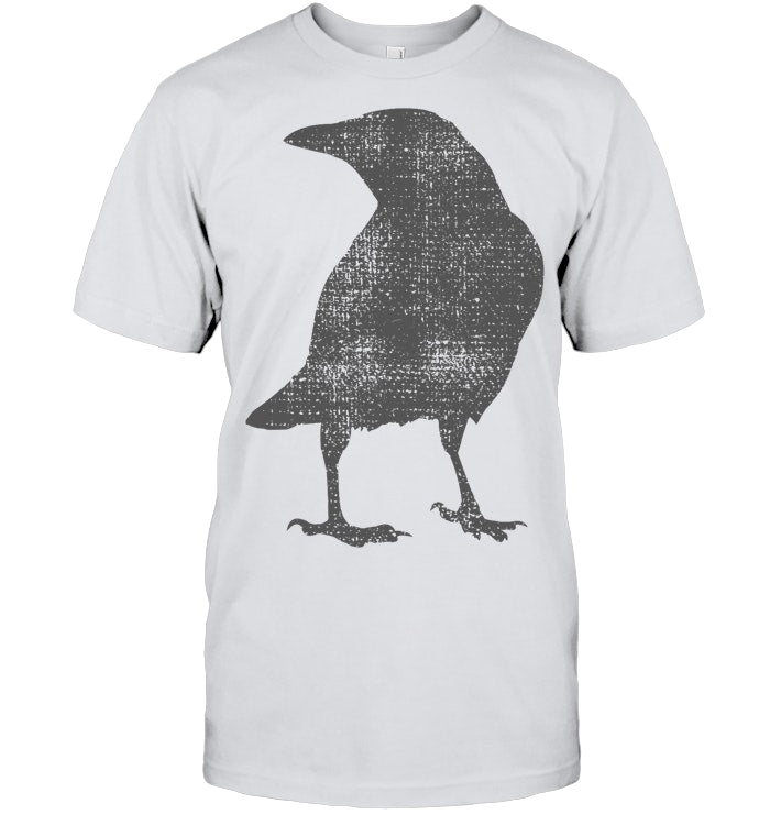 Crow Blackbird Raven Bird Vintage T Shirt