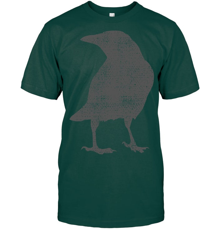 Crow Blackbird Raven Bird Vintage T Shirt