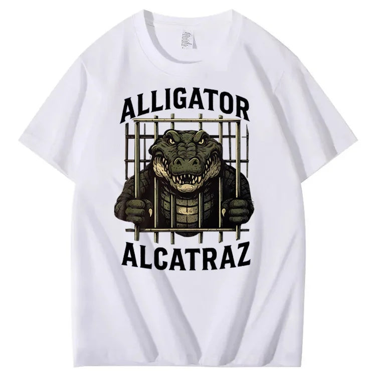 Alligator Alcatraz Tee – Funny Everglades Parody Shirt