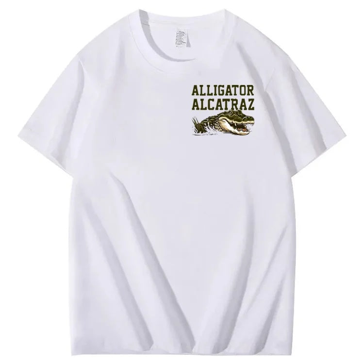 Alligator Alcatraz Tee – Funny Everglades Parody Shirt