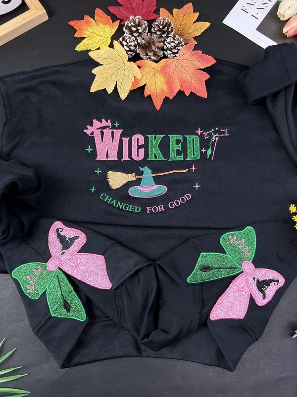 Wicked Embroidery Sweatshirt