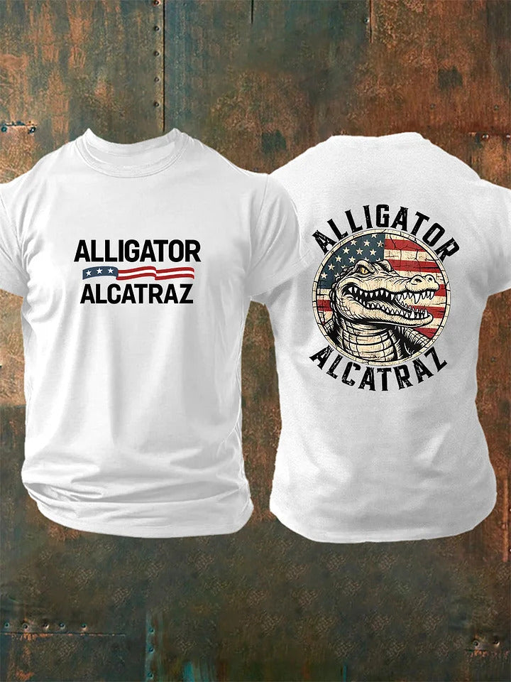 Alligator Alcatraz Funny Florida Everglades T-shirt