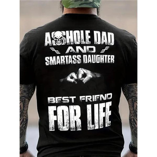 Badass Dad & Daughter Best Friends For Life T-Shirt