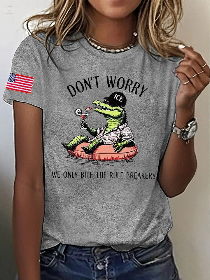 Alligator Alcatraz Funny Florida Everglades T-shirt