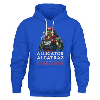 Alligator Alcatraz Funny Florida Everglades Dark Humor Maga Tee
