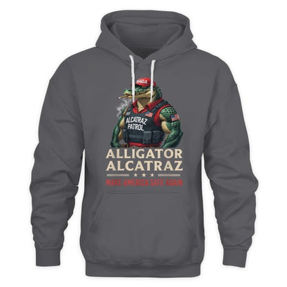 Alligator Alcatraz Funny Florida Everglades Dark Humor Maga Tee