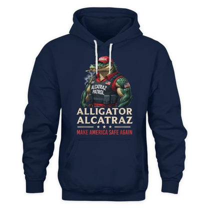 Alligator Alcatraz Funny Florida Everglades Dark Humor Maga Tee