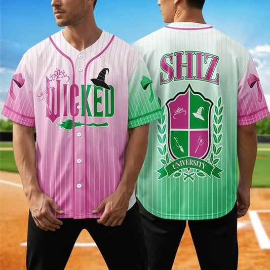 Wicked Movie Baseball Jersey, Wicked Musical Gift