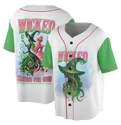Wicked Movie Baseball Jersey, Wicked Musical Gift