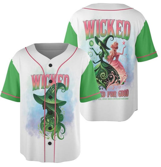 Wicked Movie Baseball Jersey, Wicked Musical Gift