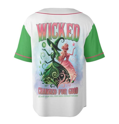 Wicked Movie Baseball Jersey, Wicked Musical Gift