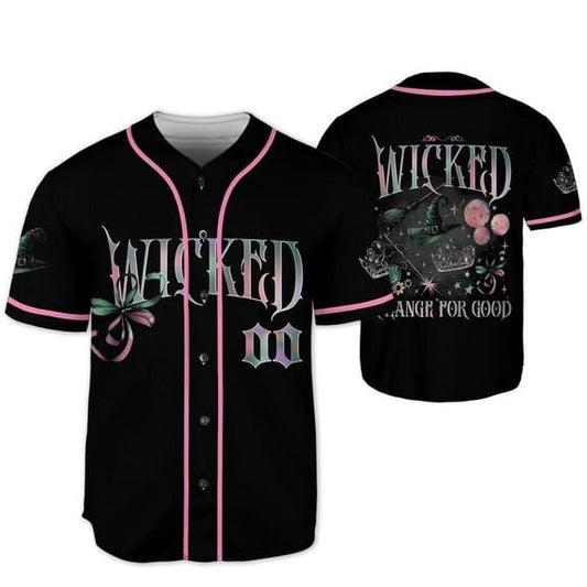 Wicked Movie Baseball Jersey, Wicked Musical Gift