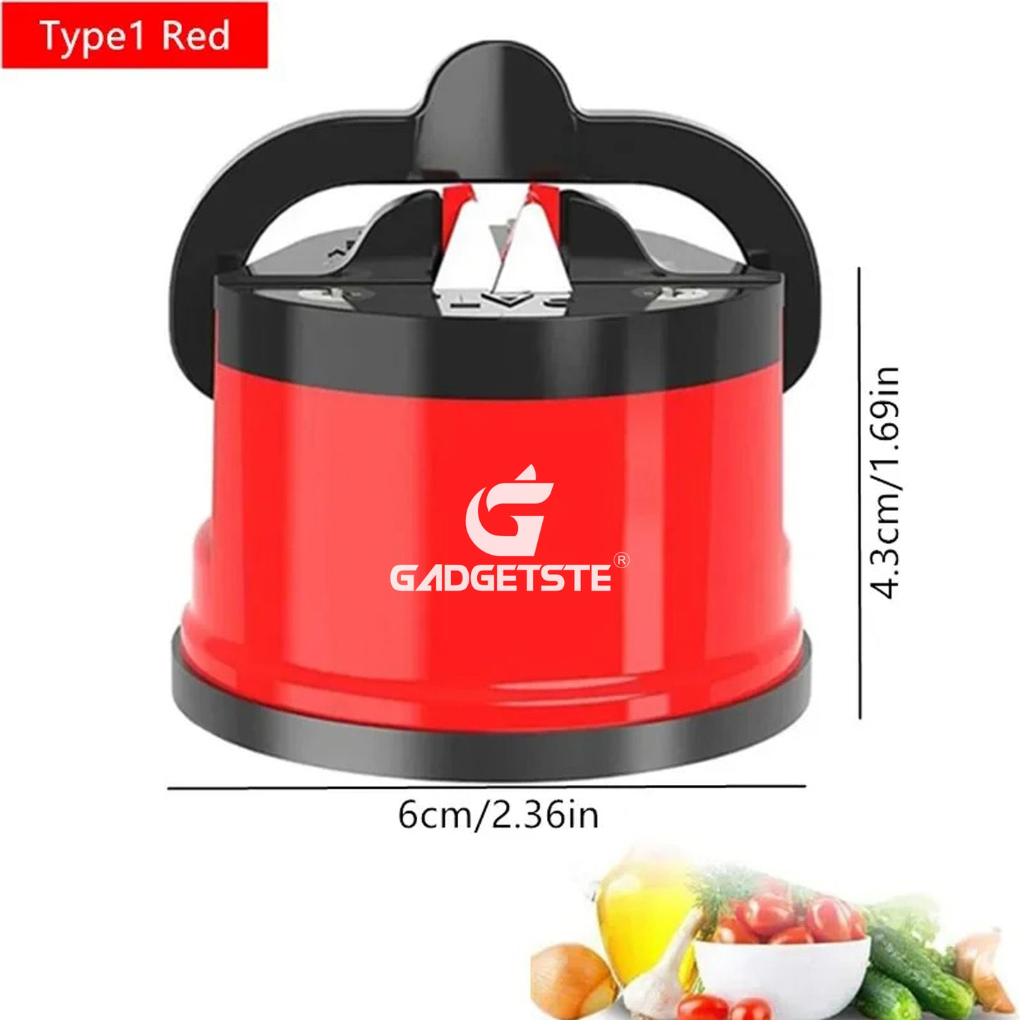 GADGETSTE® POWERGRIP KNIFE SHARPENER