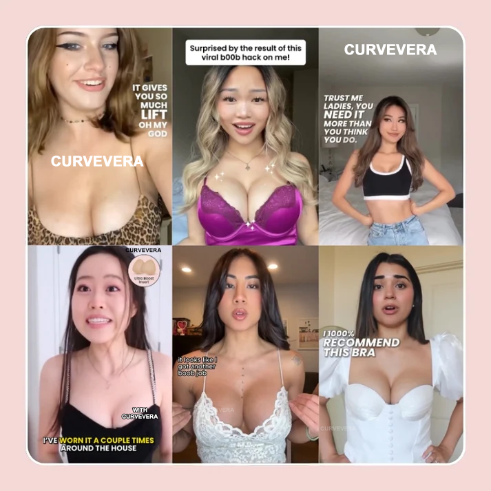 Gadgetste® LiftUp™ Sticky Bra Inserts – Instant Push-Up Confidence