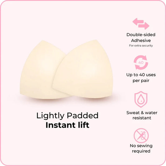 Gadgetste® LiftUp™ Sticky Bra Inserts – Instant Push-Up Confidence