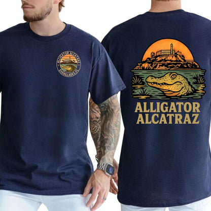Alligator Alcatraz Two-Sided Tee