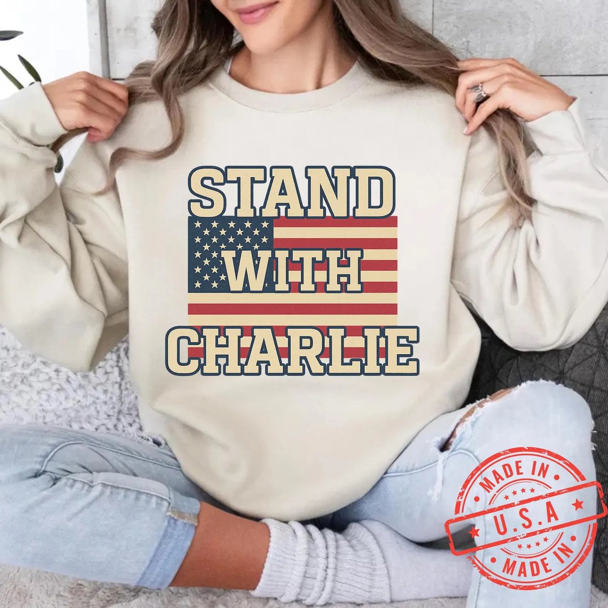 Stand With Charlie Kirk Shirt