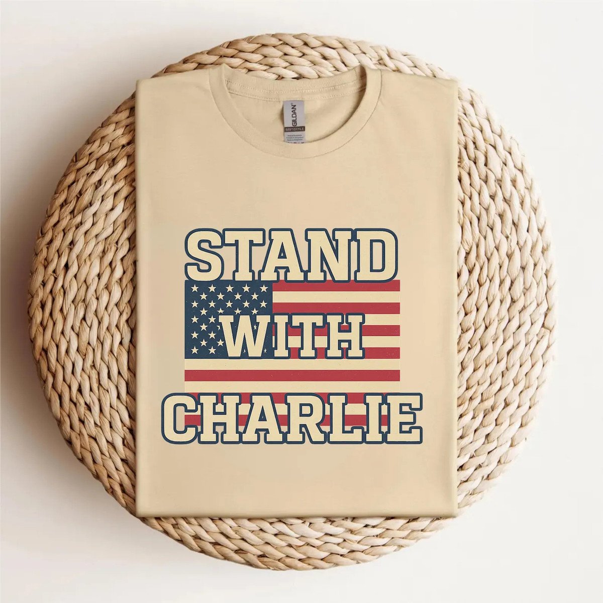 Stand With Charlie Kirk Shirt